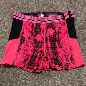 Pink and Black Athletic Shorts